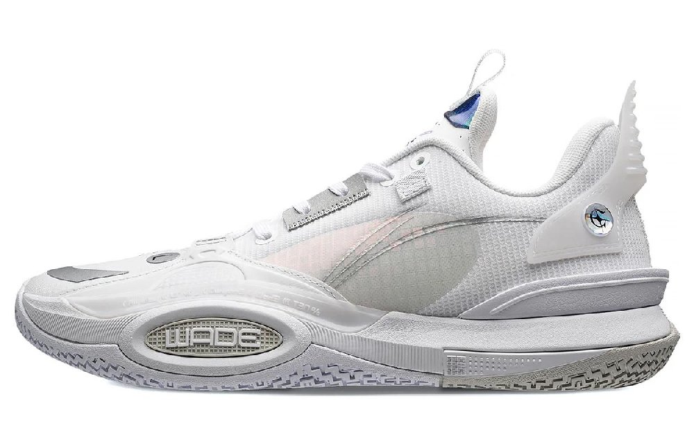 Li Ning Wade All City 10 X Glare We Are One 'White Grey'