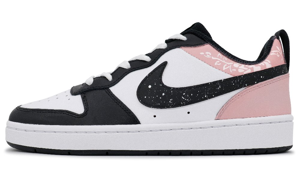 Nike Court Borough Non slip Lightweight Low Top Skateboard Shoes Women's Pink