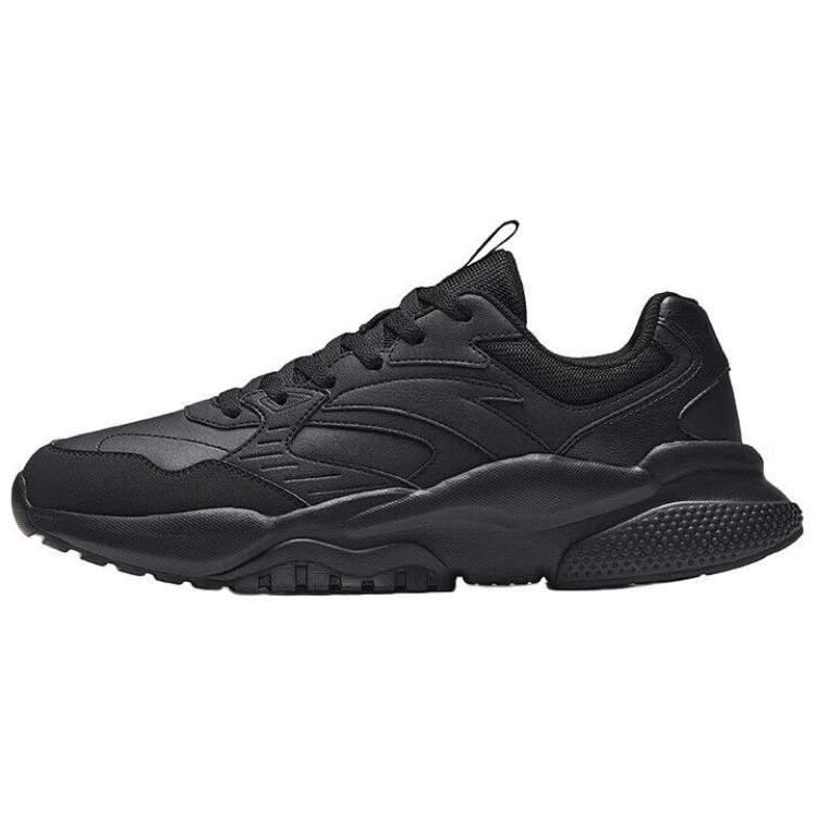 Anta Shock Absorbers With Slip Resistant Features Low Top Casual Shoes Men's Black