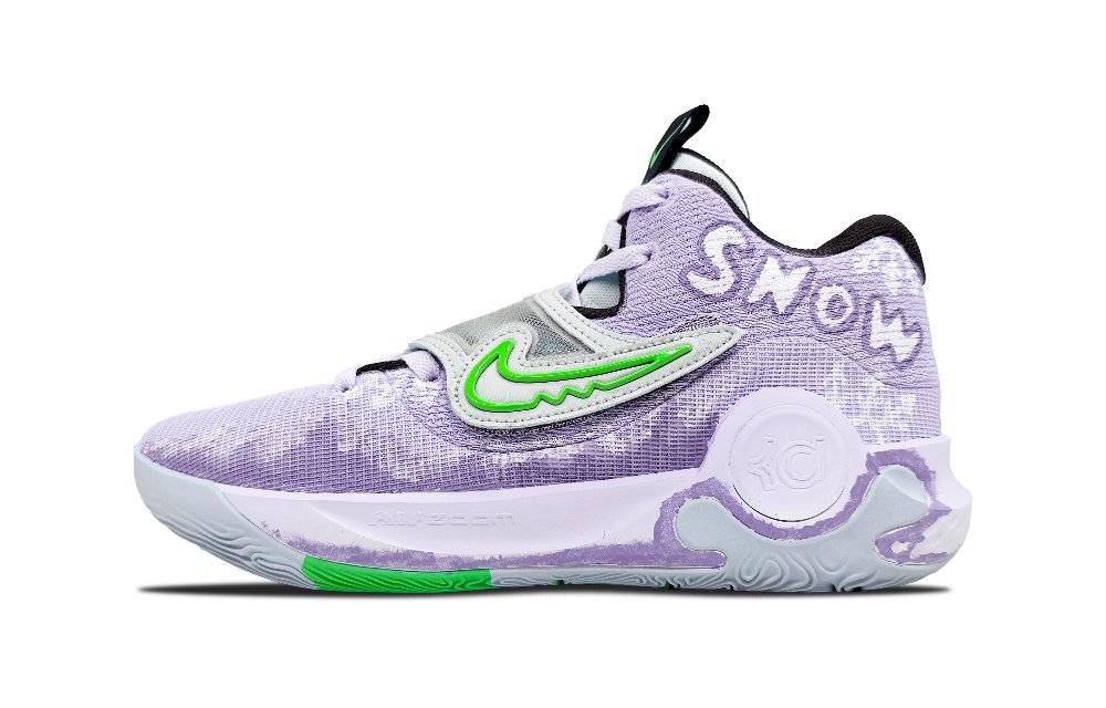 Nike KD Trey 5 X Anti-Slip Wear-Resistant Low-Top Basketball Shoes Men's Purple