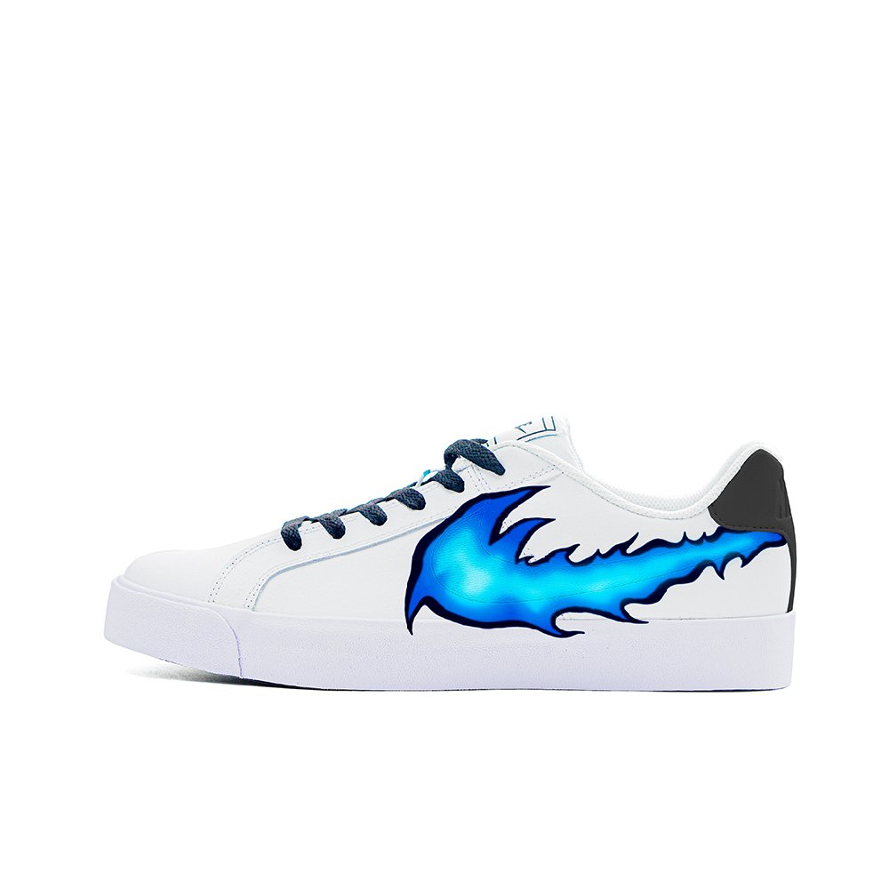 Nike Court Royale Coverage Warm Low-Top Skateboard Shoes Unisex Black White