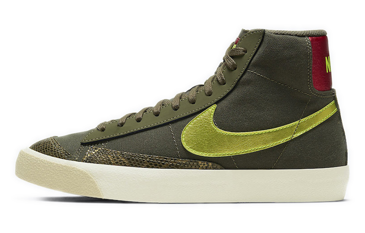 Nike Blazer Mid 77 Olive Snakeskin Women's