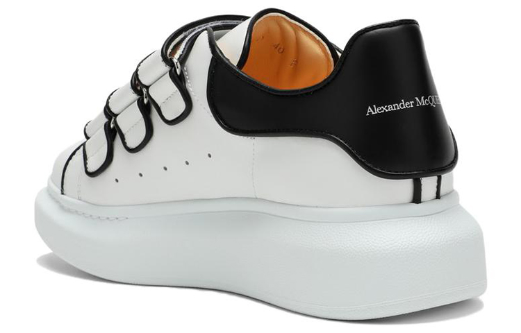 Alexander McQueen Oversize Sole Sneakers 'White Black' Women's