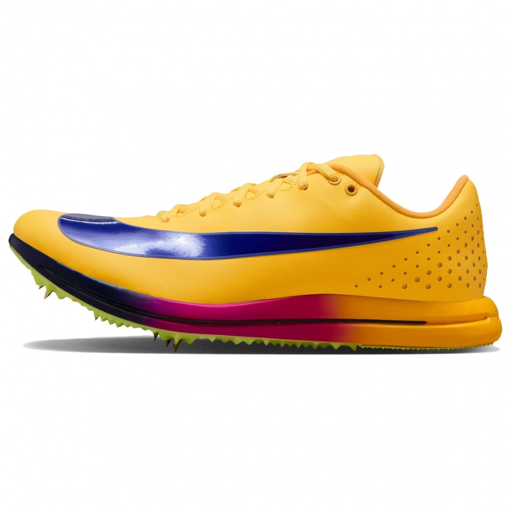 Nike Triple Jump Elite 3 Abrasion Resistant Low top Running Shoes Unisex Yellow Blue