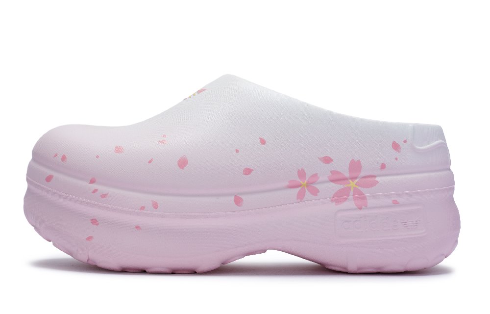 Adidas Originals AdiFOM Stan Smith Mule Quick Dry Running Shoes Women's Pink White