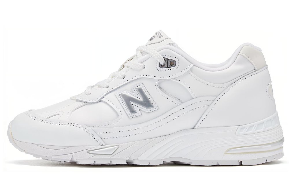 New Balance 991 MiUK White Grey Women's