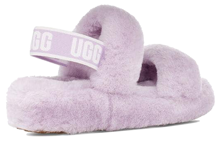 UGG Oh Yeah Thick Sole Sandals Purple Women's купить в интернет-магазине Yoocart с быстрой доставкой по России.