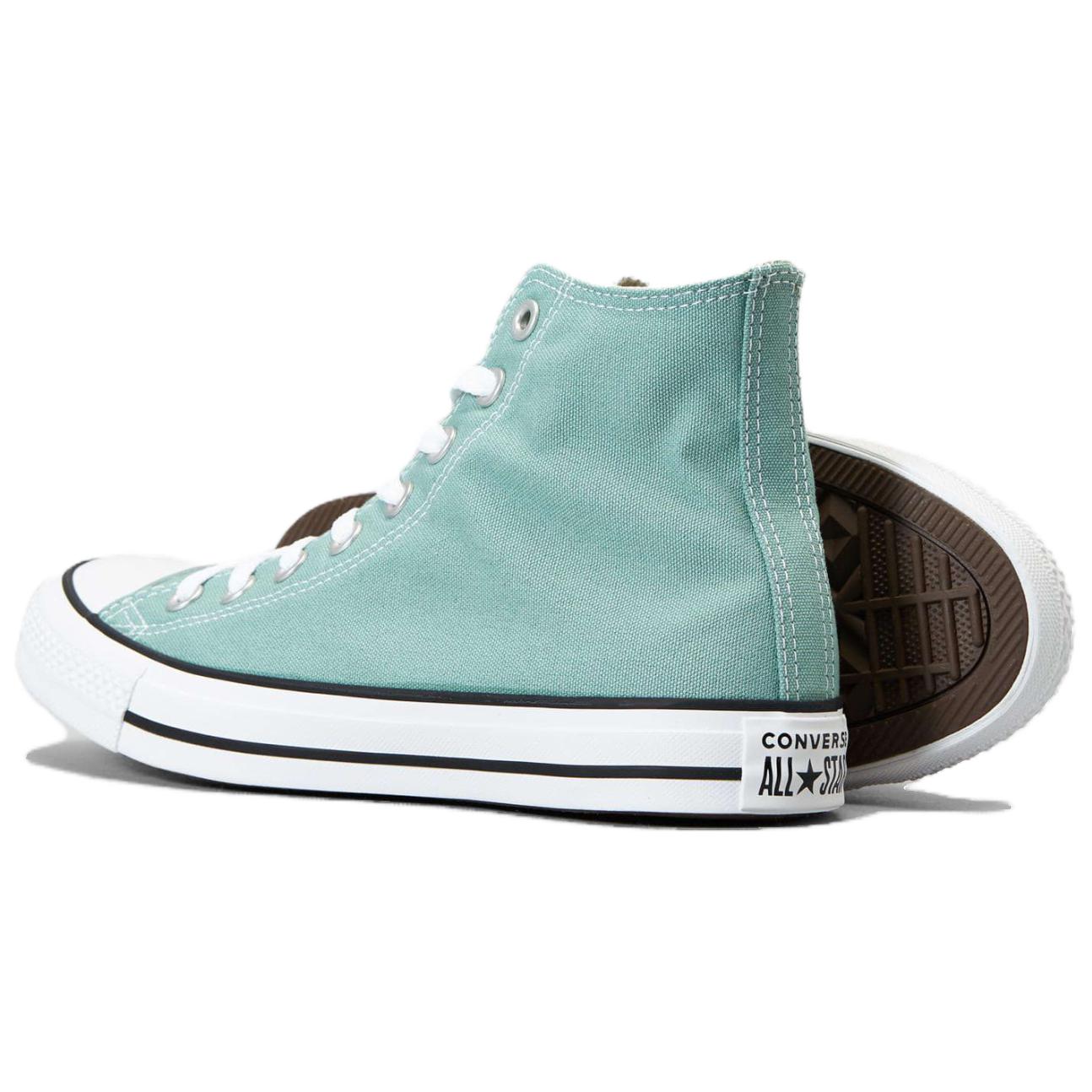 Converse Chuck Taylor All Star Anti-Slip Wear-Resistant High-Top Canvas Shoes Unisex Green White купить в интернет-магазине Yoocart с быстрой доставкой по России.