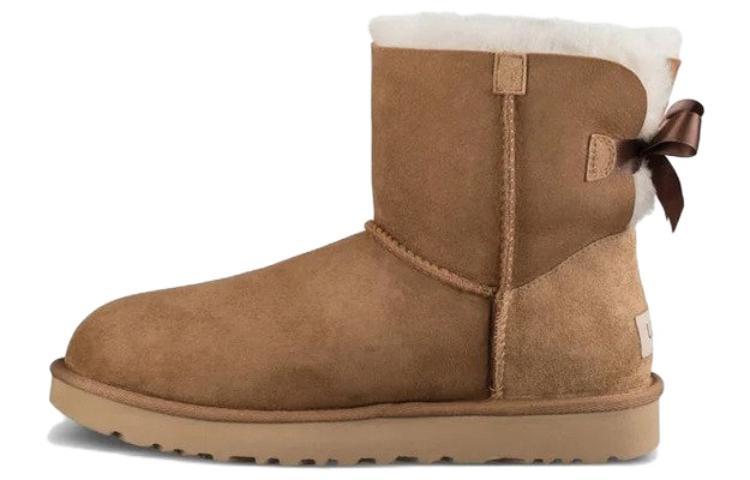 UGG Australia Mini Bailey Bow Ii Chestnut Boots Women's