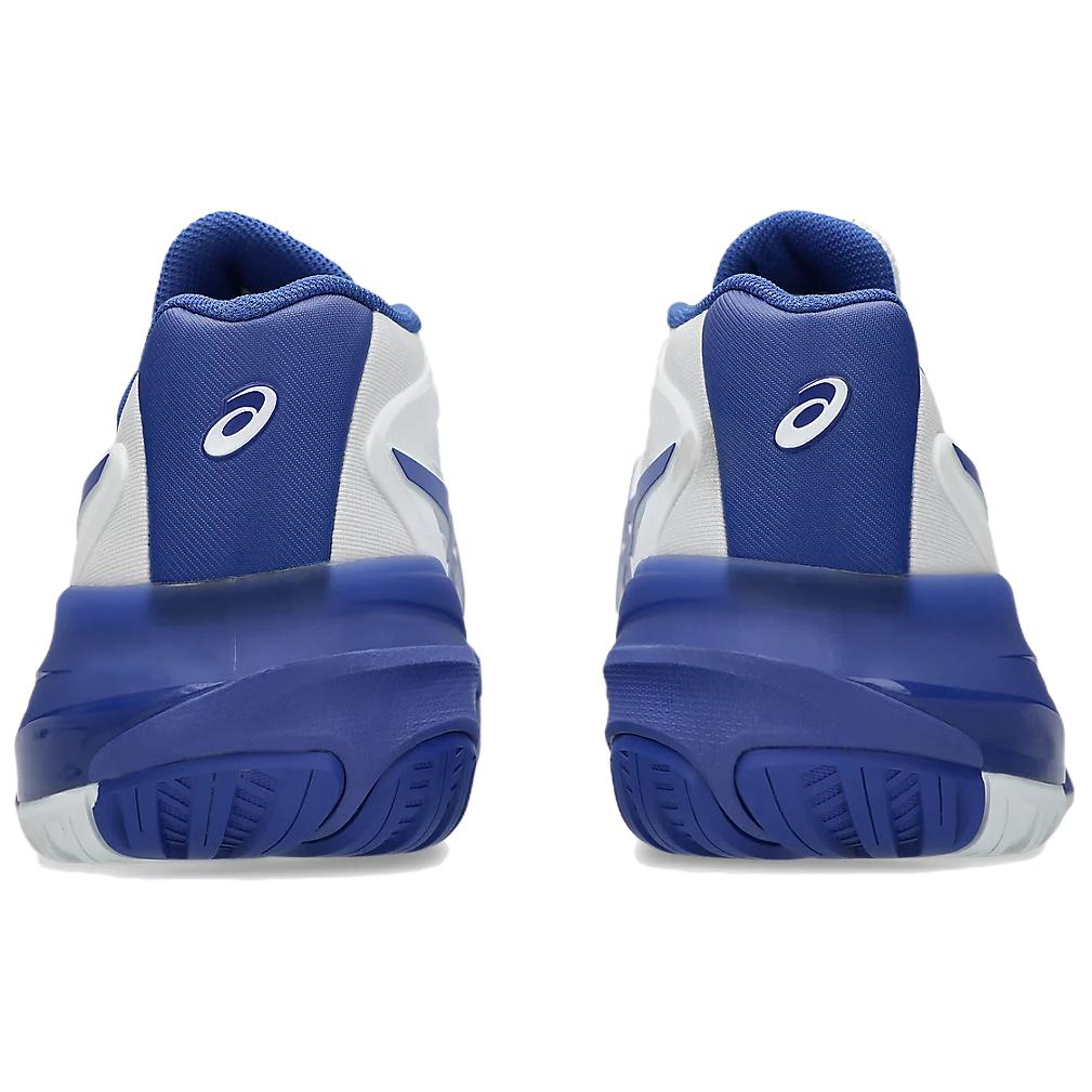 Asics GEL RESOLUTION X Abrasion Resistant Support Low Top Tennis Shoes Men's White Blue купить в интернет-магазине Yoocart с быстрой доставкой по России.