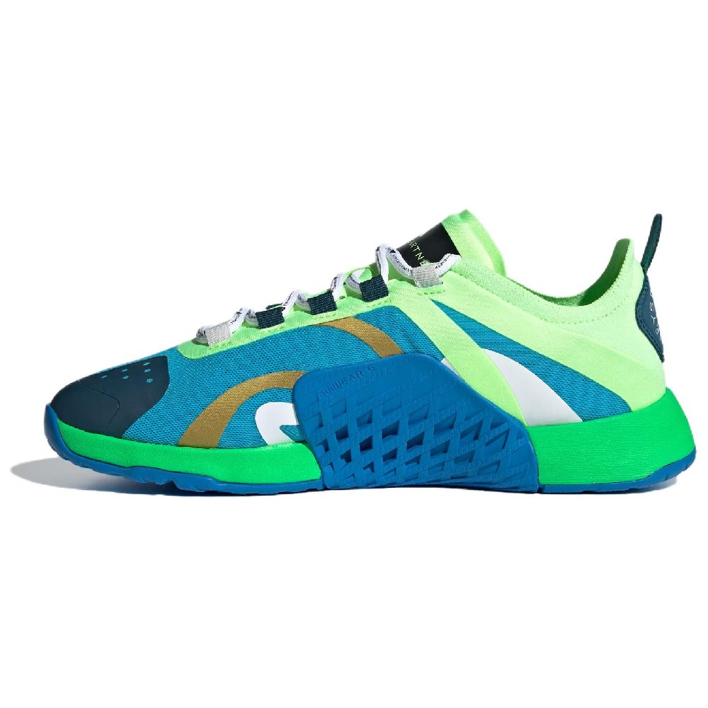 Adidas DROPSET 2 Training Cushioning, Slip Resistant, And Abrasion Resistant Low Top Training Shoes Women's Blue Teal