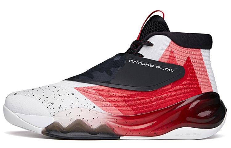Anta KT6 Anti-Slip Wear-Resistant Mid-Top Performance Basketball Shoes Men's Red