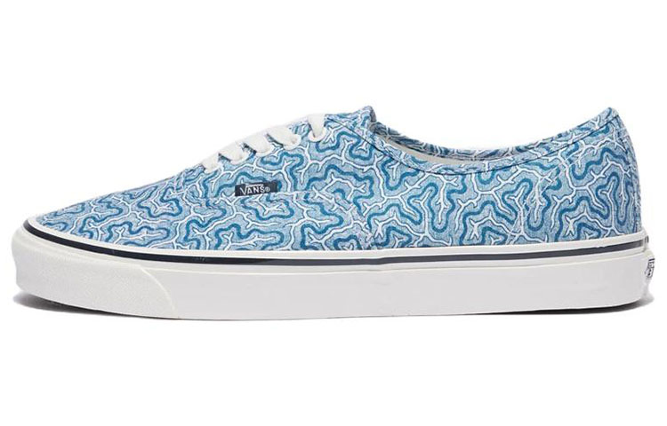 Todd Snyder x Vans Authentic Series 44 DX Low Top Skateboard Shoes Unisex Blue