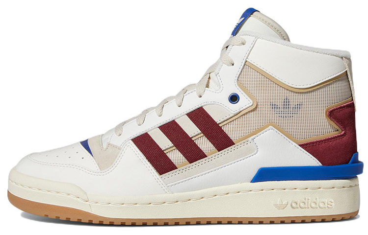 Adidas Originals Forum Exhibit Mid 2 'White Collegiate Burgundy'