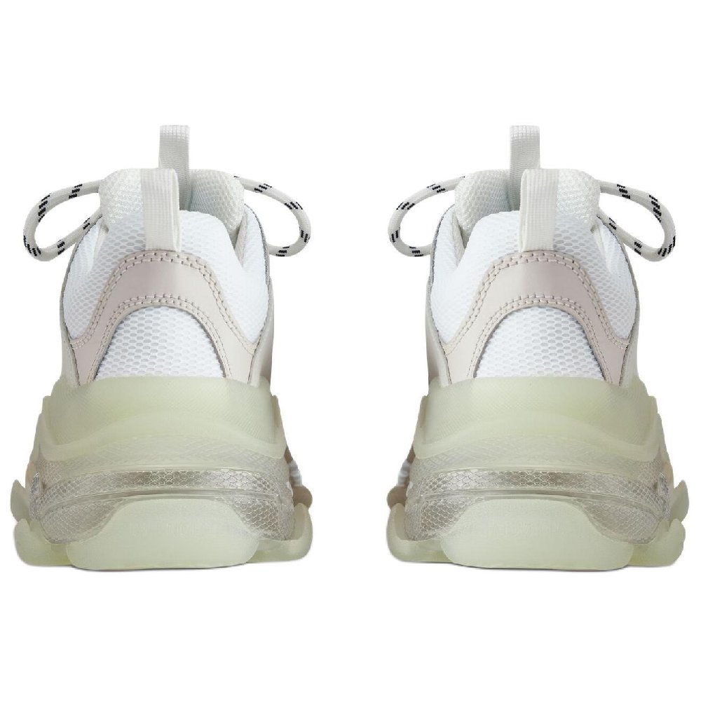 Balenciaga Triple S Clear Sole Low Top Chunky Sneakers Men's Green