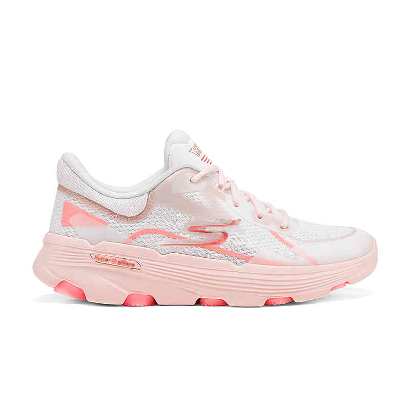 Skechers WOMEN'S GO Series Cushioning Breathable Rebound Low-Top Casual Running Shoes Women's Pink White