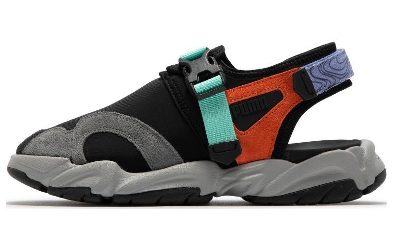 PUMA TS 01 Retro 'Black Electric Peppermint'