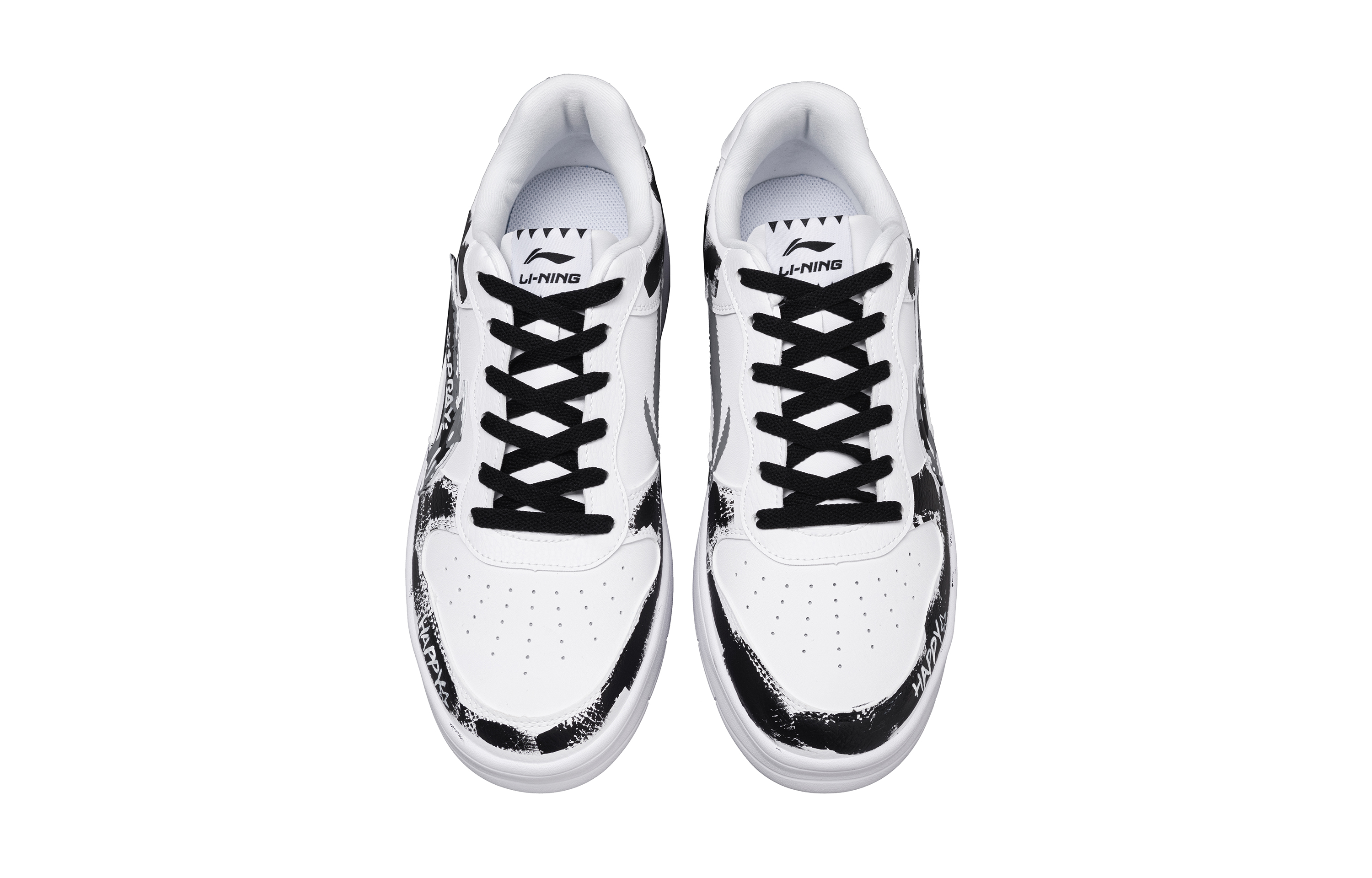 LiNing Pontoon Boats Slip Resistant, Abrasion Resistant, Breathable Low Top Skateboard Shoes Unisex White Black купить в интернет-магазине Yoocart с быстрой доставкой по России.