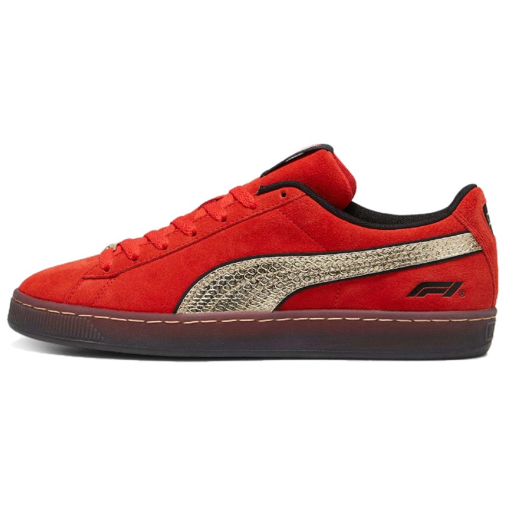 PUMA X Formula 1 Shanghai Gp Suede 'Pop Red Gold'