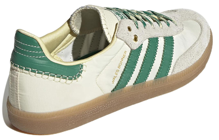 Adidas Wales Bonner X Samba Cream White Bold Green купить в интернет-магазине Yoocart с быстрой доставкой по России.