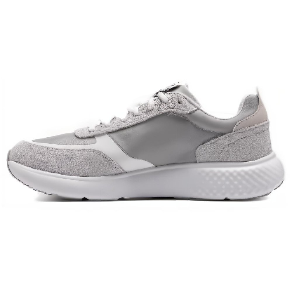 Under Armour Decoy Lu Cushioning Wear-Resistant Low-Top Running Shoes Men's Gray White