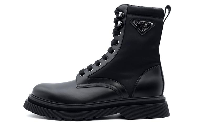 PRADA Martin Boots Men Black