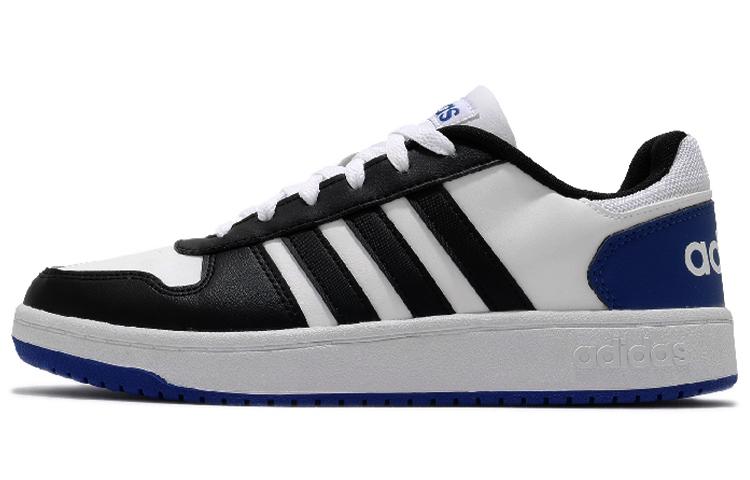 Adidas Hoops 2.0 White Royal Blue