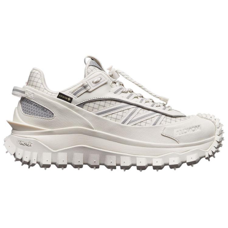 Moncler Trailgrip GTX Abrasion Resistant Low Top Sports Lifestyle Casual Shoes Women's White