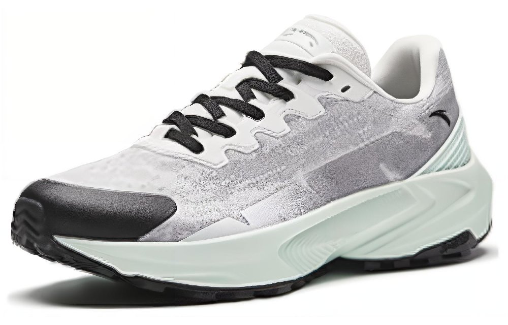 Anta Cushioning Breathable Low-Top Running Shoes Women's Papyrus Gray