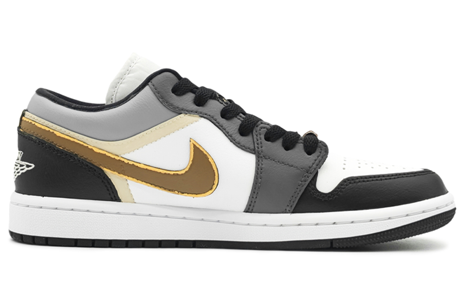 Jordan Air Jordan 1 Vintage Basketball Shoes Women's Low top Gray/White купить в интернет-магазине Yoocart с быстрой доставкой по России.