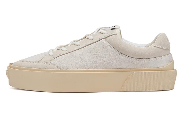 EQLZ EQUALIZER EQUALIZER Fault 23 Lo Anti-Slip Wear-Resistant Low-Top Skateboard Shoes Unisex Pearl White Misprint