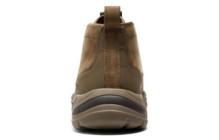 Skechers Arch Fit Motley Mid Top Casual Shoes Men's Brown