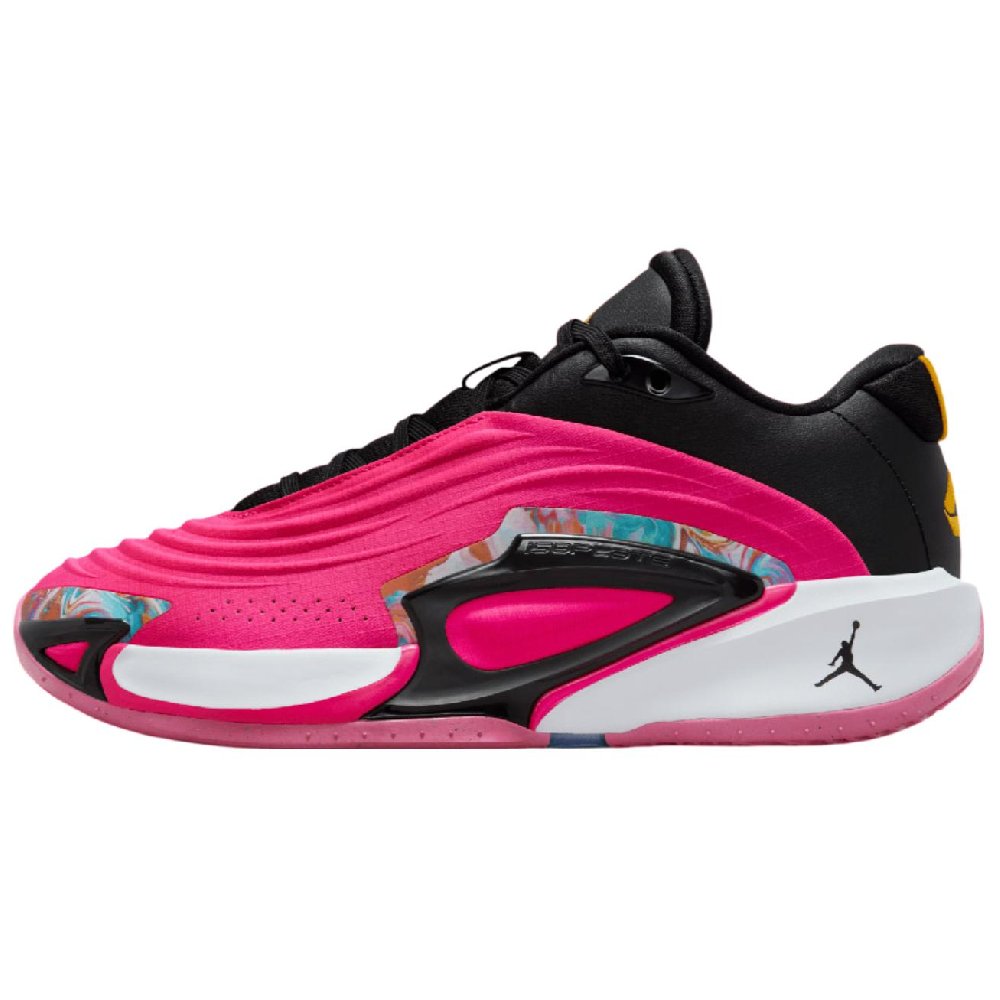 Jordan Luka 3 Anti-Slip Wear-Resistant Low-Top Basketball Shoes Unisex Pink Black