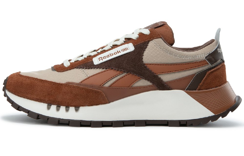 Reebok CL LEGACY W+ Low Top Running Shoes Unisex Light Brown