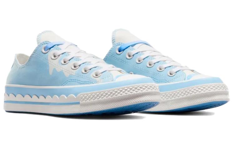 Converse 1970s Abrasion Resistant Breathable Low Top Canvas Shoes Women's Blue купить в интернет-магазине Yoocart с быстрой доставкой по России.