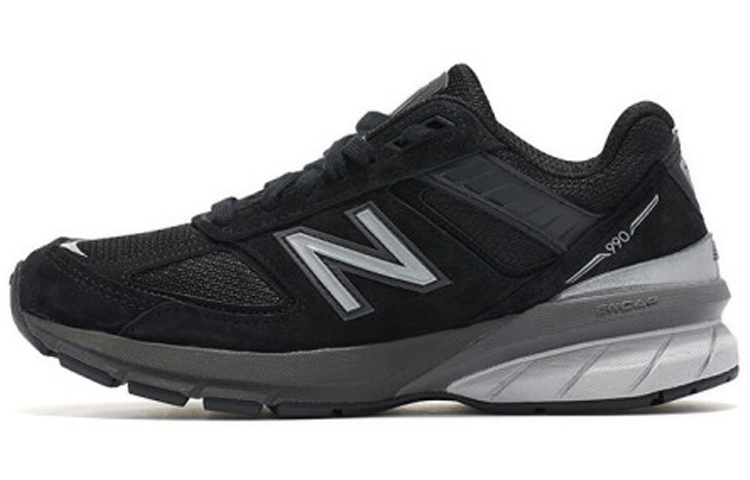 New Balance NB 990 V5 Low Top Running Shoes Women's Black Gray