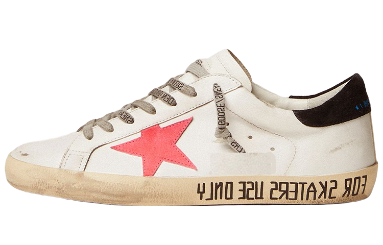 Golden Goose Super Star Stylish Skateboarding Shoes Men's White