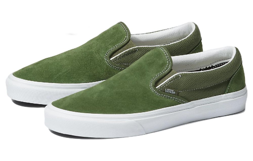 Slip On Classic Vans 'Textured Chive Green'