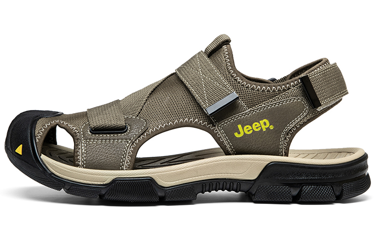 Jeep River Trekking Shoes Men's Dark Khaki