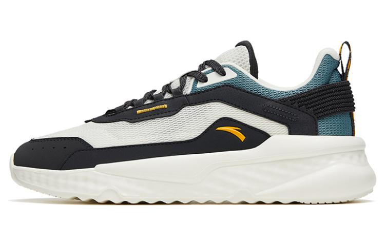 Anta Unruly Series Anti-Slip Wear-Resistant Low-Top Sports Casual Shoes Men's White Gray Blue