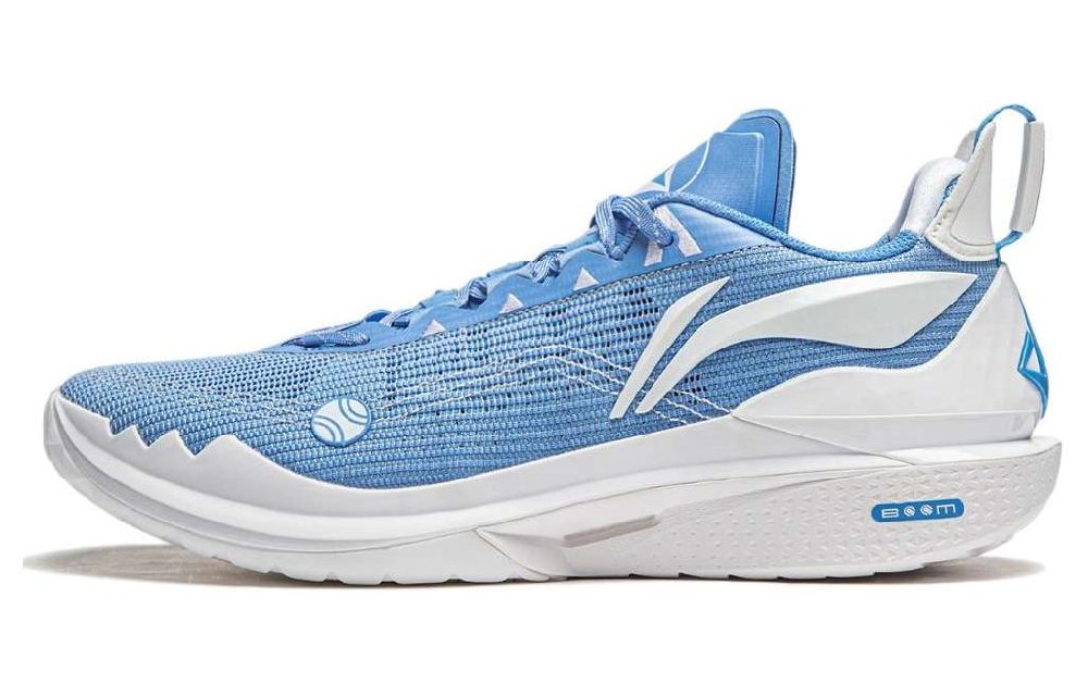 LiNing JB2 Shock Absorbing, Non Slip, Wear Resistant, Breathable And Lightweight Low top Basketball Shoes Men's Blue