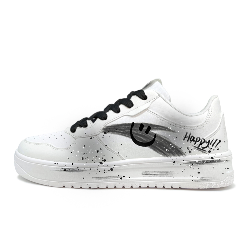 Anta Relaxed Wear resistant And Lightweight Low Top Skateboard Shoes Men's Black