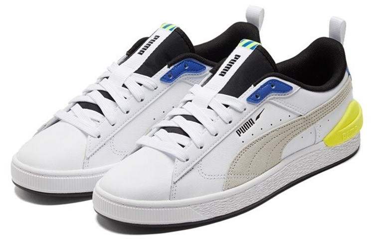 PUMA Suede Bloc 'White Silver Blue' купить в интернет-магазине Yoocart с быстрой доставкой по России.