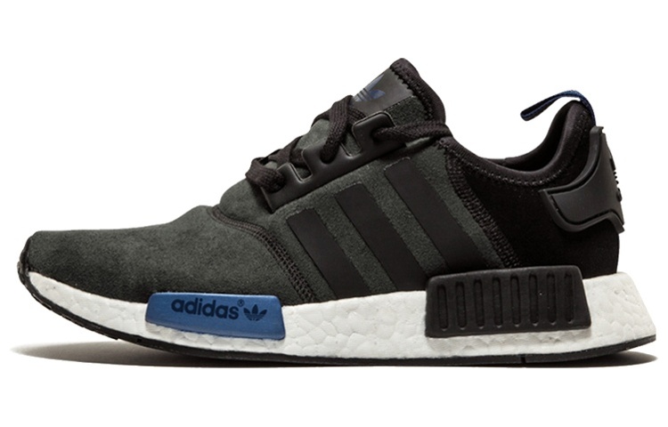 Adidas Originals Nmd R1 Black Suede Women's