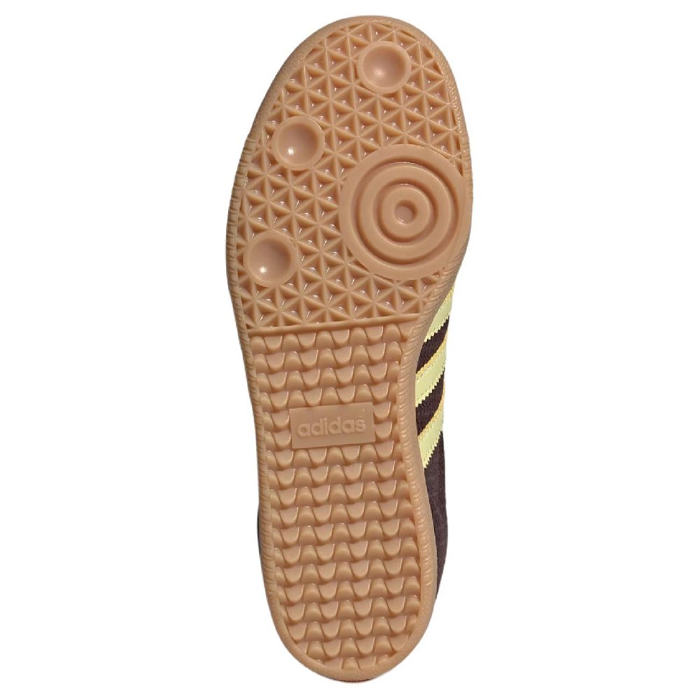 Adidas Samba Og Shadow Brown Powder Yellow Women's