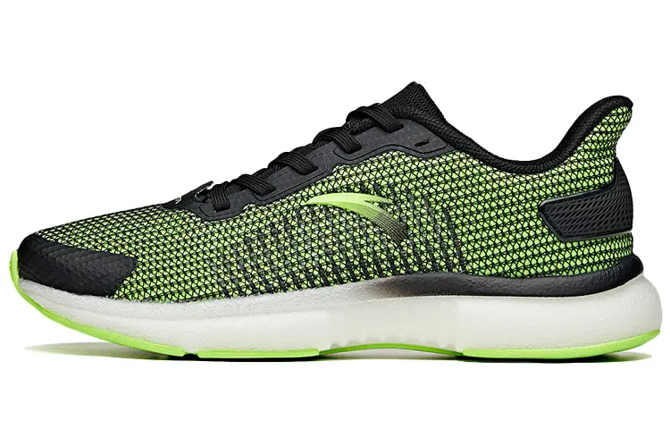 Anta Abrasion Resistant Low top Running Shoes Men's Green