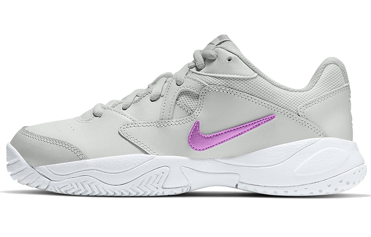 Nike Hard Court Lite 2 Shoes Grey/White/Purple Women's