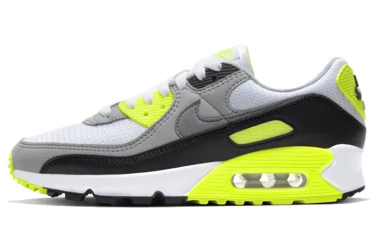 Nike Air Max 90 White Particle Grey Volt Women's