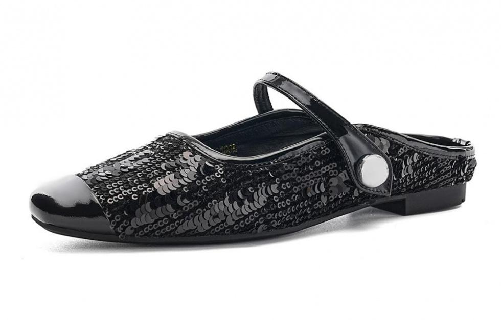 EBLAN Closed Toe Slippers Women's Black купить в интернет-магазине Yoocart с быстрой доставкой по России.
