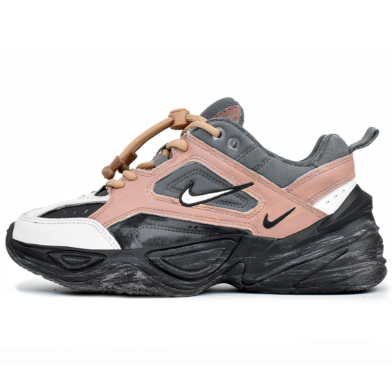 Nike M2K Tekno Low top Chunky Sneakers Women's Gray Pink